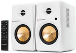Prosonic BT30 White Bookshelf Speakers - Active Bluetooth 5.3 Powered Studio Mon. Fixed Price $174.99.