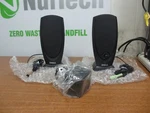 Dell Computer Multimedia Speakers 0F6306 (pair) W/ Ac Adapter. Fixed Price $29.93.