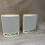 Vintage Koss Amplified Stereo Computer Speakers Gaming Pc Untested. Fixed Price $11.60.