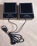 Used Sony System SRS-3 Mini Stereo Great For Walkman Pc. Fixed Price $17.77.