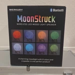 Merkury Innovations Moonstruck Bluetooth Led Speaker W/ Remote, Multicolor. Fixed Price $15.00.