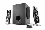 Cyber Acoustics CA-3602A 62W Desktop Computer Speaker With Subwoofer. Fixed Price $39.00.