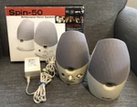 Labtec Spin 50 Multipurpose Stereo Speakers Computer MP3 Pc's Gaming Laptop Deck. Fixed Price $19.99.