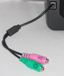 Dual 3.5MM Headset To RJ9/RJ10/RJ22 Phone Adapter Converter PC35RJ9A. Fixed Price $30.36.