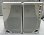 Vintage Pc Speakers Optimus AMX-17 Multimedia Amplified Pair Radio Shack Tandy. Fixed Price $25.99.