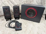 Altec Lansing VS2421 2.1 Computer Speaker System W/ Subwoofer For Parts. Fixed Price $34.95.