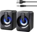 Computer Speaker Usb Powered Portable Mini Bluetooth Subwoofer With Rgb Lights. Fixed Price $12.90.