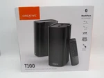 Creative T100 2.0 Bluetooth Speaker System 40W Rms 51MF1690AA002. Fixed Price $89.99.