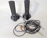 Altec Lansing ATP3 Multimedia Computer Speaker System Satellites Only Black. Fixed Price $25.99.