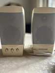 Used Gateway 2000 Altec Lansing ACS41 Computer Speaker System With Power Supply. Fixed Price $34.99.