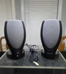 Harman Kardon A00 Wired 2.0 Channel Computer Speakers, 3.5MM Jack, Black/gray. Fixed Price $21.88.