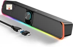 New - Wired Usb Bluetooth Rgb Sound Bar Speakers Hifi Stereo For Pc Laptop. Fixed Price $25.64.