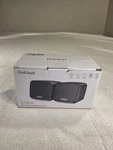 Uakinat Multimedia Desktop Speakers. Fixed Price $12.00.