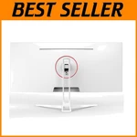 34-INCH White Gaming Monitor, 120% Srgb, Built-in Speakers. Fixed Price $299.19.