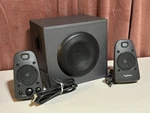 Logitech Z625 Thx 2.1 Speaker System W/ Subwoofer Powerful Bass, Tested Workin. Fixed Price $94.95.