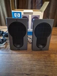 Hp PP036AA Multimedia Speakers Black With Original Box Tested Working. Fixed Price $15.99.