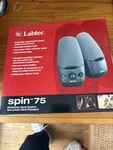 Labtec Spin 75 Multipurpose Stereo Speakers MP3 Pcs New. Fixed Price $15.00.