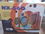 New In Box Nexxus NX-560 560W Pmpo Pc Multimedia Subwoofer & 2 Speaker System. Fixed Price $20.00.