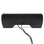 Clip On Laptop Soundbar Usb Mini Desktop Portable 2.0 Computer Black White. Fixed Price $32.34.