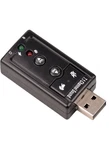 Usb 2.0 External 7.1 Channel 3D Virtual Sound Card Mic Adapter Laptop Pc #15 New. Fixed Price $5.00.