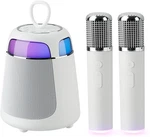 Mini Karaoke Machine With 2 Wireless Microphones, Portable Fo.... Fixed Price $54.24.