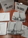 Cyber Acoustics Speaker Lot Amplified Computer Sound CA-2022 Grey Marked 2004. Fixed Price $32.99.