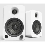 Kanto YU4 140W Powered Bookshelf Speakers W/ Bluetooth - Pair White. Fixed Price $350.00.