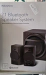 Insignia NS-PSB4521 2.1 Channel Bluetooth/wired Speaker System 32W Black. Fixed Price $30.00.
