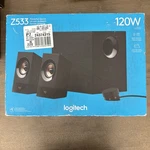 Logitech Z533 Multimedia Speaker System Black 980-001053 New-sealed Box. Fixed Price $120.00.