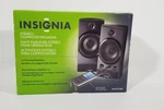 Insignia Stereo Computer Speakers NS-PCS40 2.0 Powered New. Fixed Price $24.99.