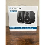Sanyun SW-209 Gaming Computer Speakers 36W Active Pc Bookshelf Black. Fixed Price $20.00.