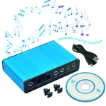 6 Channel 5.1 External Usb Sound Card Adapter Optical Audio Laptop Notebook Pc. Fixed Price $11.99.