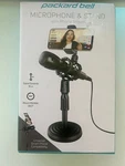 Packard Bell Microphone & Stand With Mount. Fixed Price $50.00.