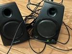 Genuine Logitech Z130 2 Piece Multimedia Stereo Speakers W/ Adapter - Free S/h. Fixed Price $19.99.