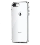 For Phone 7 PLUS/8 Clear Hard Case Shockproof Cover + Screen Protector. Fixed Price $5.99.