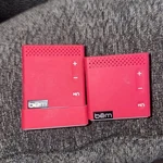 Bem Wireless Mini Mobile Speaker Bluetooth Red HL2508C - Pair. Fixed Price $30.00.