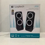 Logitech Z200 Multimedia Speakers Black 10W 5W Rms Stereo Sound 980-000800. Fixed Price $27.78.