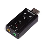 Usb 2.0 External 7.1 Channel 3D Virtual Audio Sound Card Mic Adapter Pc Laptop. Fixed Price $7.44.