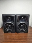 M-audio AV42 Compact Desktop Studio Monitor Speaker Pair Black. Fixed Price $38.00.