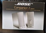 Bose Companion 2 Series Ii Desktop Laptop Pc Multimedia Computer Speaker System.. Fixed Price $124.99.
