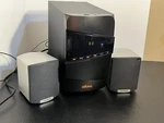 Exuby 2.1 Subwoofer Multimedia With Aiwa SX-R140 Speaker System Radio Bluetooth. Fixed Price $38.00.