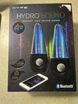 Hype Hydro Sound Bluetooth Water Dancing Portable Speaker System. Fixed Price $20.00.