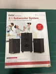 Vivitar 2.1 Subwoofer Speaker System V79033N Computer Laptop MP3 Player Tablet. Fixed Price $17.50.