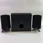 Klipsch Promedia 2.1 Speaker System Black. Fixed Price $129.99.