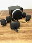 Logitech Z-640 Dolby 5.1 Surround Sound System Speakers Subwoofer Pc Video Game. Fixed Price $94.95.