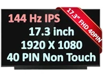 Gateway GWNR5L1746-SL 144HZ 17.3" Fhd Ips Lcd Screen 40 Pin Matte Led Display. Fixed Price $127.99.