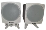 Boston Acoustics Mini Speakers Pair Digital Media Theater White No Wires. Fixed Price $14.99.