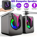 3.5MM Rgb Led Mini Usb Wired Computer Speakers Stereo Bass For Pc Laptop Desktop. Fixed Price $11.98.