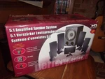 Cyber Acoustics CA-5150E 6 Speaker 100W Digital Series System Gaming/tv/stereo. Fixed Price $27.95.
