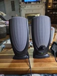 Altec Lansing ADA215 2.0 Channel Multimedia System Speakers Tested And Working. Fixed Price $15.99.